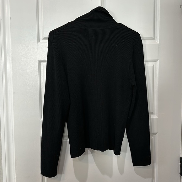 Vintage Silk / Rayon / Nylon Turtleneck Sweater - Picture 2 of 3